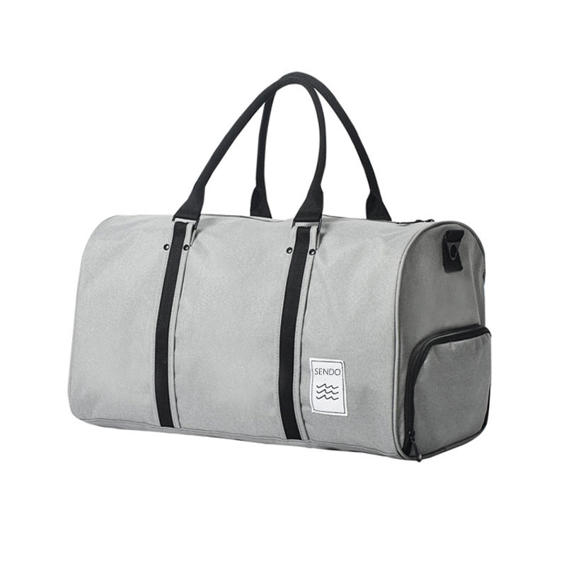 bsci unisex daily sports bag with shoe compartment for weekend travel gym 复制