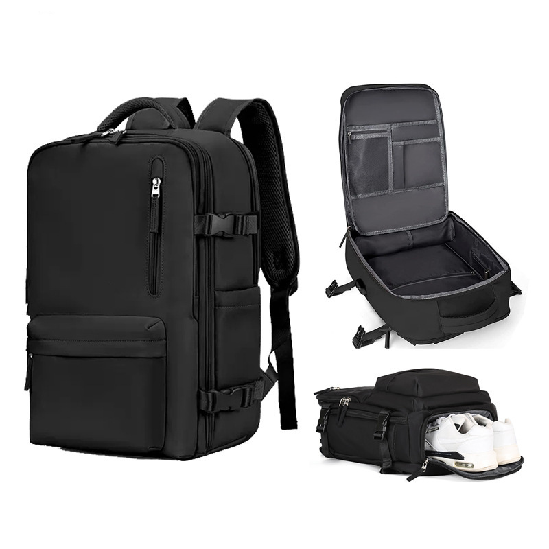 Cross-border Hot-selling Oxford Zipper Large-capacity Multi-function Business Travel Laptop Backpack