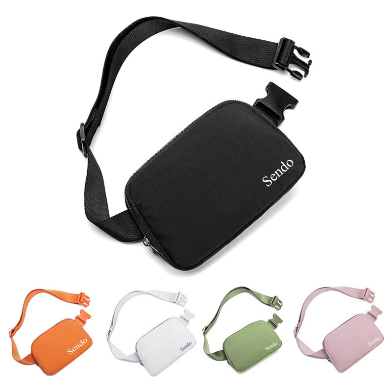 large fanny pack for men & women,crossbody hip bum bag for travel hiking running