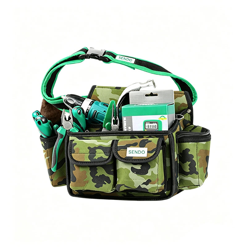 heavy duty tool bag , 16 pocket portable empty tool box organizer 复制