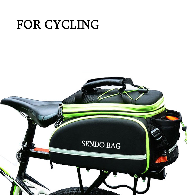 hot sale daily using bike rear rack double pannier bag 复制