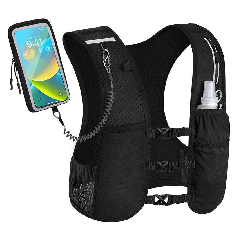 outdoor running vest running hydration pack foldable breathable outdoor backpack 复制 outdoor running vest running hydration pack foldable breathable outdoor backpack 复制