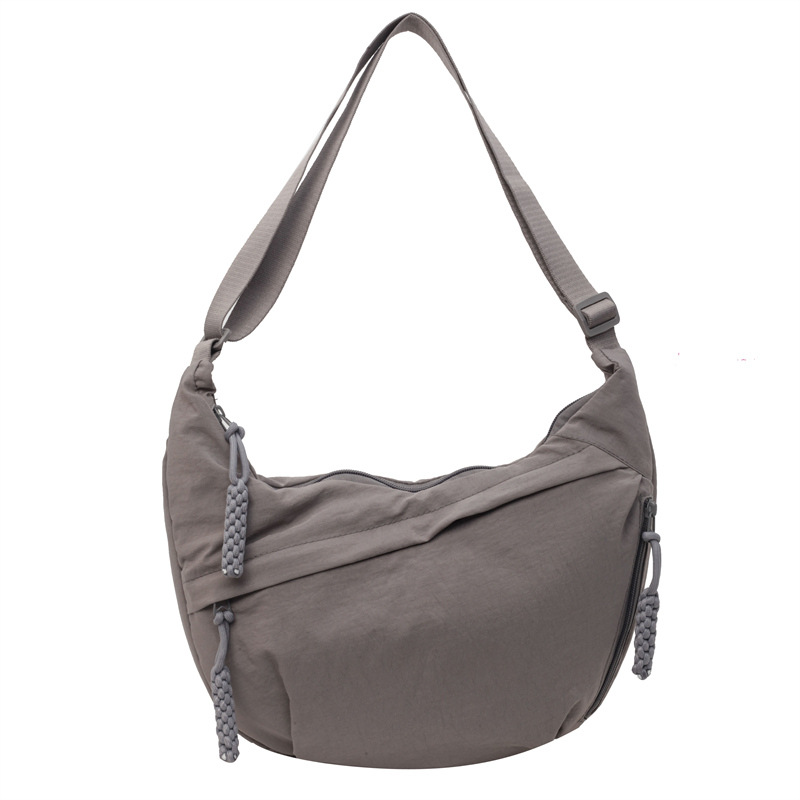 2026 new style spring summer dumpling bag pink underarm zipper shoulder bag for women 复制 2026 new style spring summer dumpling bag pink underarm zipper shoulder bag for women 复制