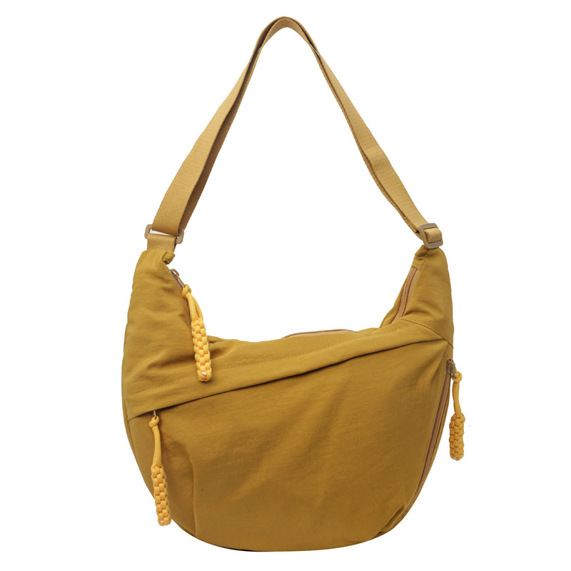 2026 new style spring summer dumpling bag pink underarm zipper shoulder bag for women 复制 2026 new style spring summer dumpling bag pink underarm zipper shoulder bag for women 复制