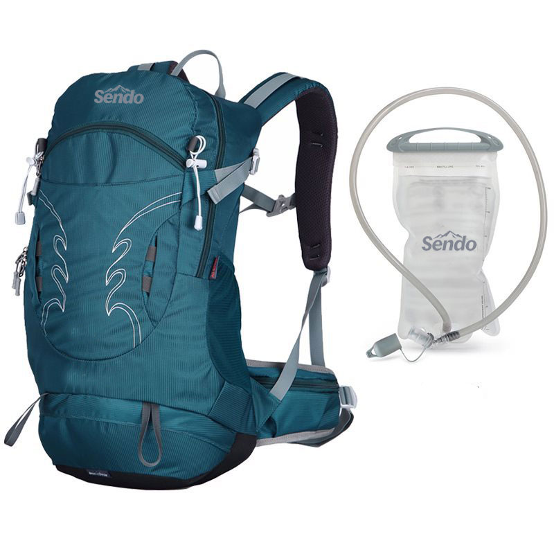 breathable waterproof polyester large capacity unisex hiking backpack for outdoor sports mountaineering camping 复制